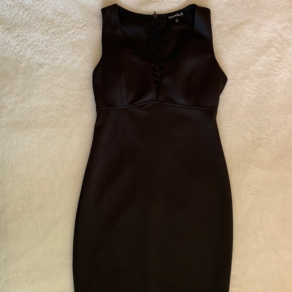 SEQUIN HEARTS Formal Mini Dress